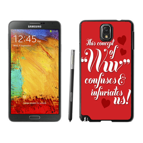 Valentine Bless Samsung Galaxy Note 3 Cases EDW | Women - Click Image to Close